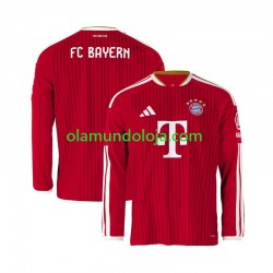 Camisola Bayern de Munique Homem Equipamento Primeiro 2026-2027 Manga Comprida